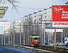 Tatra-T3SU #402 20-го маршрута на проспекте Победы в районе Клочковской улицы