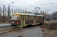 Tatra-T3SU #403, маршрут 20, на конечной "Поселок Монтажник"