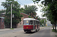 Tatra-T3SUCS #403 20-го маршрута на улице Большой Панасовской в районе Резниковского переулка