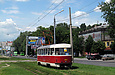 Tatra-T3SUCS #403 20-го маршрута на улице Клочковской возле улицы Близнюковской