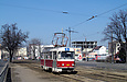 Tatra-T3M #406 6-го маршрута на Московском проспекте напротив улицы Тюринской