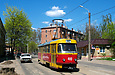Tatra-T3SU #410 20-го маршрута на улице Котлова возле Резниковского переулка