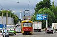 Tatra-T3SU #410 20-го маршрута в Рогатинском проезде