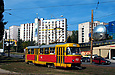 Tatra-T3SU #410 20-го маршрута на улице Клочковской возле разворотного кольца "Улица Новгородская"
