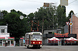 Tatra-T3SUCS #410 6-го маршрута на улице Котляра возле улицы Полтавский шлях
