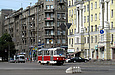 Tatra-T3SUCS #410 7-го маршрута на улице Котляра в районе улицы Полтавский шлях