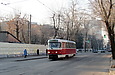 Tatra-T3SUCS #410 12-го маршрута на улице Тринклера