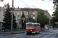 Tatra-T3SUCS #410 8-го маршрута на улице Молочной в районе улицы Шота Руставели