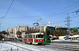 Tatra-T3SU #412 20-го маршрута на улице Клочковской возле улицы Новгородской