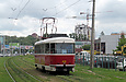 Tatra-T3M #412 20-го маршрута на улице Клочковской в районе улицы Близнюковской