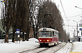Tatra-T3M #412 20-го маршрута на улице Клочковской в районе улицы Отакара Яроша