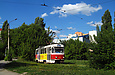 Tatra-T3M #412 20-го маршрута на РК "Улица Новгородская"