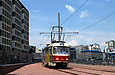 Tatra-T3M #412 20-го маршрута на улице Клочковской возле улицы Ивановской
