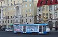 Tatra-T3SUCS #413 7-го маршрута на улицt Евгения Котляра