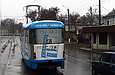 Tatra-T3SUCS #413 7-го маршрута на улице Конева