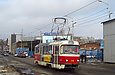 Tatra-T3SUCS #416 20-го маршрута в Рогатинском проезде