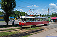 Tatra-T3SUCS #420 27-го маршрута на проспекте Тракторостроителей в районе улицы Бучмы
