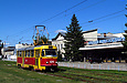 Tatra-T3SU #424 12-го маршрута на улице Сумской напротив завода ФЭД