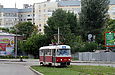 Tatra-T3SUCS #424 5-го маршрута на Московском проспекте в районе площади Защитников Украины
