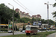 Tatra-T3SUCS #424 20-го маршрута на улице Клочковской в районе улицы Херсонской