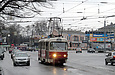 Tatra-T3SUCS #424 20-го маршрута на улице Котляра возле улицы Благовещенской