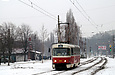 Tatra-T3SUCS #424 20-го маршрута на улице Клочковской в районе улицы Павловской