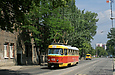 Tatra-T3SU #425 27-го маршрута на улице 1-й Конной армии в районе Грековской улицы