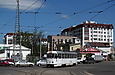Tatra-T3SU #425 27-го маршрута на площади Восстания