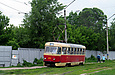 Tatra-T3SU #425 20-го маршрута на улице Клочковской возле улицы Ивановской