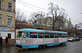 Tatra-T3SU #426 2-го маршрута на улице Клочковской возле Бурсацкого спуска