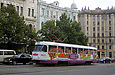 Tatra-T3SU #426 7-го маршрута на площади Конституции возле Московского проспекта