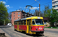 Tatra-T3SU #426 7-го маршрута на улице Котлова в районе Резниковского переулка