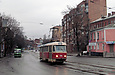 Tatra-T3SU #426 12-го маршрута на улице Конева возле улицы Краснооктябрьской