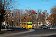 Tatra-T3SU #426 27-го маршрута на перекрестке Московского проспекта и улицы Кошкина