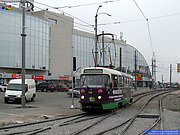 Tatra-T3SUCS #426 28-го маршрута на улице Моисеевской перед поворотом на улицу Шевченко