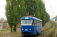 Tatra-T3SU #453 20-го маршрута на улице Клочковской возле развортного кольца "Улица Новгородская"