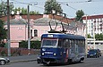 Tatra-T3SU #453 маршрута 27-А на Московском проспекте возле улицы Спартака