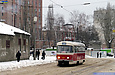 Tatra-T3M #453 20-го маршрута в Лосевском переулке в районе Борзого переулка