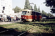 Tatra-T3SU #455 20-го маршрута на улице Клочковской возле перекрестка с улицей 23-го Августа