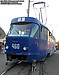 Tatra-T3SU #460 1-го маршрута на конечной станции "Южный вокзал"