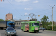Tatra-T3SU #461 7-го маршрута во въезде Чапаева возле пересечения с Нетеченской набережной