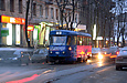 Tatra-T3SU #461 7-го маршрута на улице Пушкинской на остановке "Улица Гиршмана"