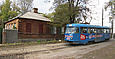 Tatra-T3SU #461 7-го маршрута на конечной станции "Новоселовка"
