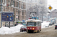 Tatra-T3SU #461 27-го маршрута на улице Университетской возле улицы Кооперативной