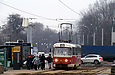 Tatra-T3SUCS #461 6-го маршрута на Московском проспекте в районе улицы Тюринской