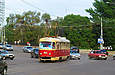 Tatra-T3SU #465 6-го маршрута на Московском проспекте в районе Харьковской набережной