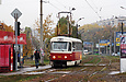 Tatra-T3SU #465 20-го маршрута на улице Клочковской возле перекрестка с улицей Павловской