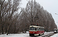 Tatra-T3SU #465 20-го маршрута на улице Клочковской возле перекрестка с улицей Отакара Яроша