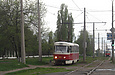 Tatra-T3SU #465 20-го маршрута на улице Клочковской возле проспекта Победы