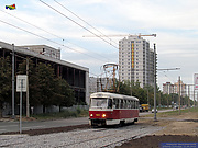 Tatra-T3SU #465 20-го маршрута на проспекте Победы возле проспекта Людвига Свободы
